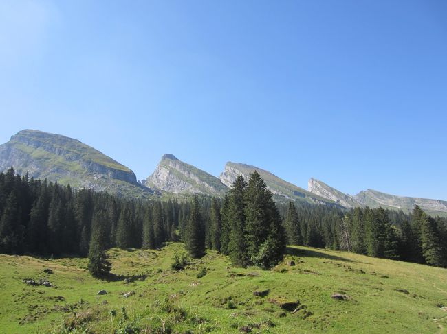 2012年スイス旅行　№3　　　　　　　　　　＊＊＊ Alp Sellamatt‐Strichboden　ハイキング＊＊＊
