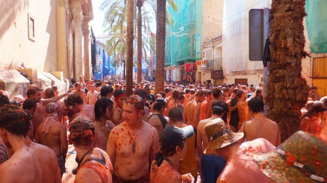 スペインの締めはブニョールで行われる「トマト祭り」です。<br />何年も前から参加してみたいと思っていたけど中々スケジュールが難しくて行けなかったけど、今年はチャンスが訪れたので思いっきりはしゃいできました。