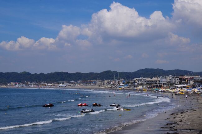 ８月の鎌倉は暑い。夏の鎌倉はと言えば、やはり海。多くの人が海を目指して集まって来る。そんな季節、鎌倉の街は、百日紅の花で彩られる。今回は、百日紅の花を求めて歩くことにする。訪れたのは、和賀江嶋、材木座海岸、三尊五祖の石庭がある光明寺、補陀洛寺、九品寺、実相寺、五所神社 (材木座)、来迎寺 (材木座) 、長勝寺、大巧寺である。<br /><br />（2022.08.25投稿）