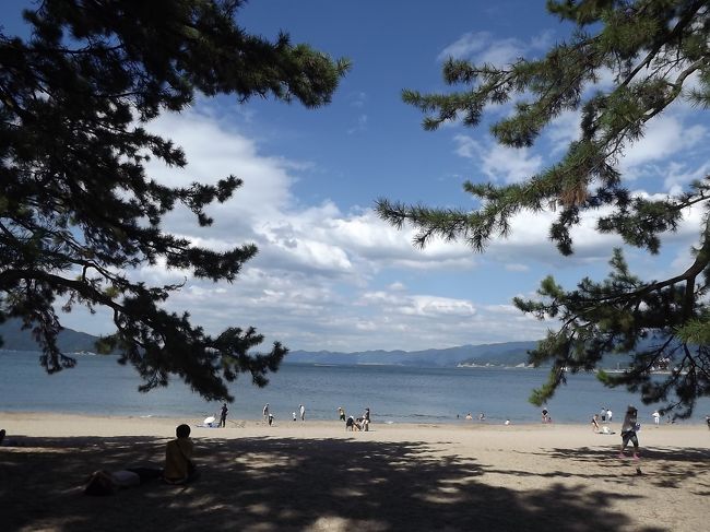 残暑厳しい中、敦賀から熊川宿をお散歩してきました。<br /><br />途中、三方五湖をドライブして湖＆日本海を堪能し<br /><br />テンコ盛りの日帰り旅行となりました♪