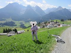 2012年スイス旅行　№6　　　　　　　　　　＊＊＊ Guarda-Ardez ハイキングと Scuol でトロッティバイク～ Sils Baselgia へ移動＊＊＊