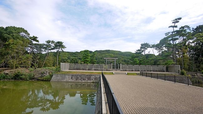 2012.9富田林・堺出張旅行2-仁徳天皇陵，堺市博物館，自転車博物館，履中天皇陵