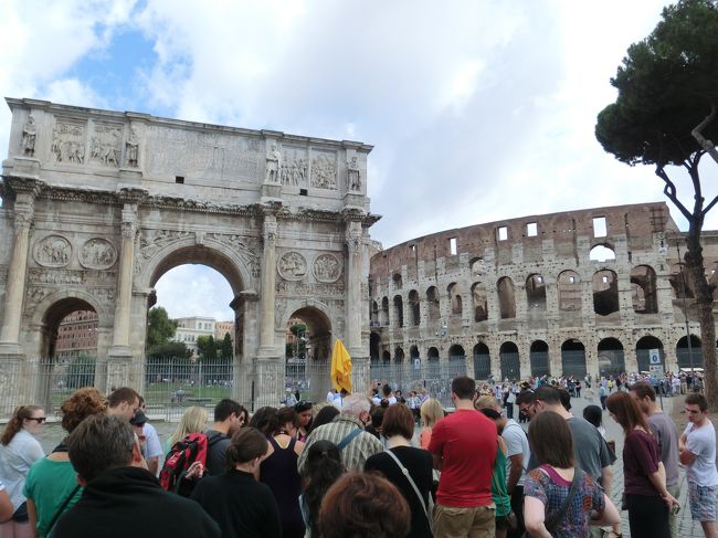 ローマ、パリの遺跡、美術館、街並みを巡る