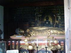 奥の細道を訪ねて第11回04大石田の街散策その１乗船寺の釈尊涅槃像