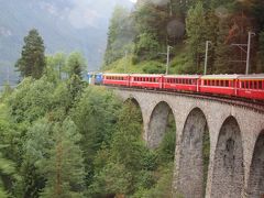 スイス鉄道の旅（チェントバリー鉄道・ベルニナ線）