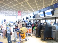 成田空港とホノルル空港