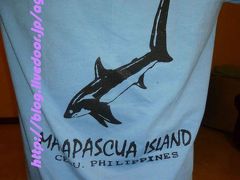 2012年GW　11回目のセブ島　『Hagnaya：ハグナヤ』を拠点に『Malapascua Island：マラパスクア島』とサンタフェの『Bantayan Island：バンタヤン島』 に日帰りで逝っちゃいます　#8　マラパスクア島お土産Tシャツはやっぱ　ニタリにマンタでしょ