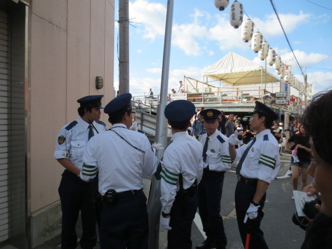 大阪の泉州地方と呼ばれる場所は今が秋祭りの真っ最中。<br />特に大好きなのは堺市の百舌鳥八幡で行われる「月見祭り」<br />べ～ら　べ～ら　べらしょっしょい！<br />もう何十年も聞き続けたその掛け声を聞くために毎年せっせと通いました。<br />・・・が<br />今年は台風の影響で宮出が中止<br />仕事の都合で宮入も見てない＞＜<br /><br />あ～私の今年の祭りは終わった・・・<br /><br />なんて事を思っていたある日曜日<br />よくよく考えてみれば<br />祭りはふとん太鼓だけじゃない<br />今が泉州地方の祭りの真っ最中ぢゃないかっ！<br /><br />いつもの掛け声は聞けないけど<br />祭りは祭り<br />あの雰囲気　熱気　出店で飲むビール<br />行くしかないでしょう<br /><br />