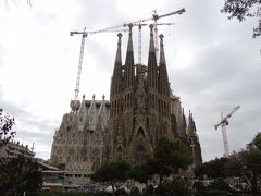 スペイン⑤　バルセロナ　サグラダファミリア・グエル公園など