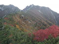 紅葉の越百山～南駒ｹ岳