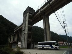 121013-15　鉄道の日・秋の乗り放題パス旅行（8）2日目-5 三江線社会実験増便バス（7B 宇都井-式敷）