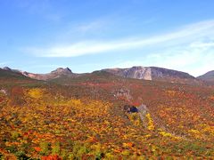 ◆ほんとの空、安達太良山の紅葉