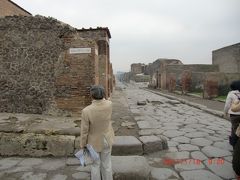 ゲーテのイタリア紀行をなぞる旅　ポンペイ　ローマ　２０１１：　１月のイタリア紀行