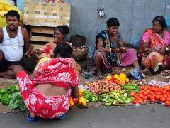 初インド女ひとり旅03★にぎやかな朝の市場を歩く～ニュー・マーケット周辺
