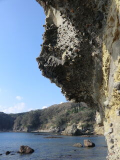 秋を探しに黒船ゆかりの地、下田へ♪　vol.1 青空のもと須崎の海岸へ