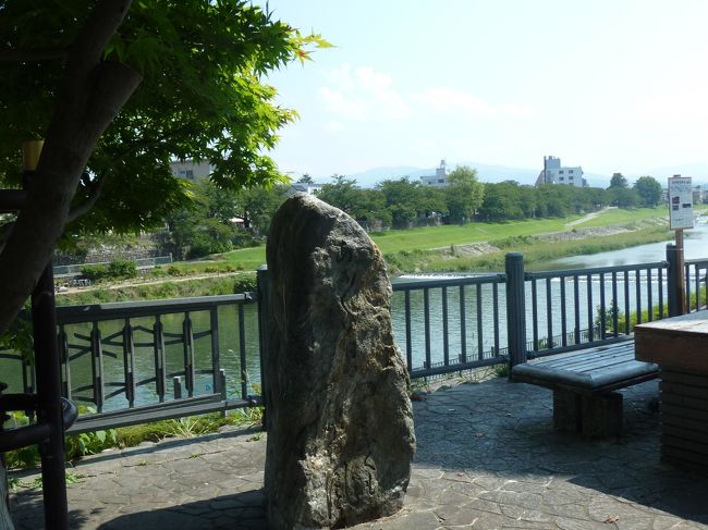 奥の細道を訪ねて第15回05金沢散策その5室生犀星が愛した犀川河岸の風景と長及寺