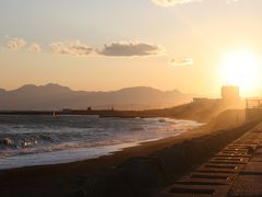 茅ヶ崎海岸　　～夕暮～