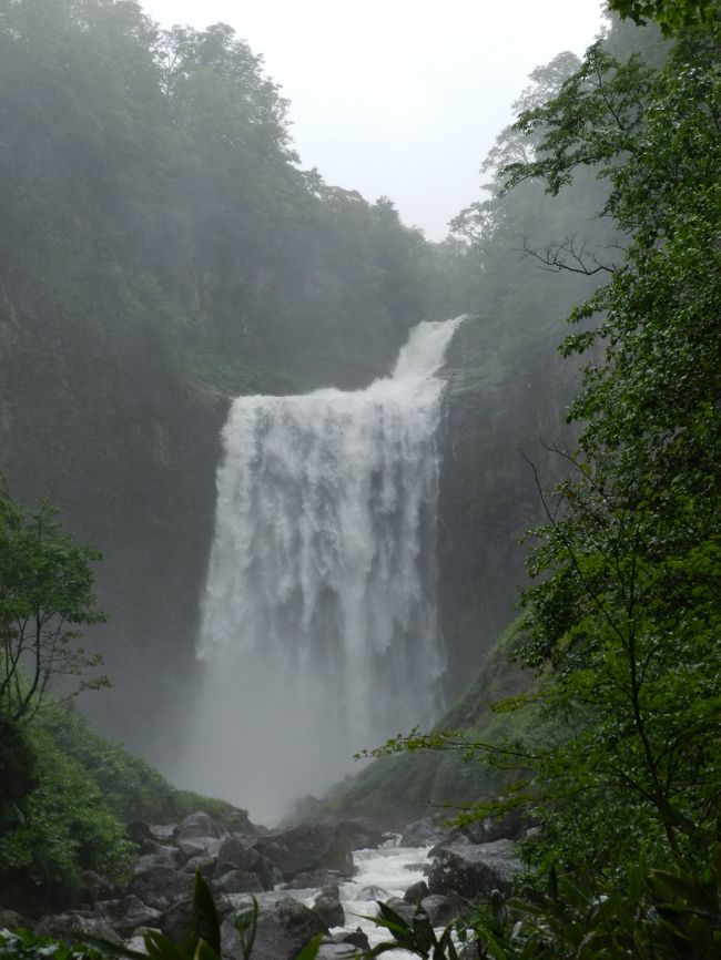 レンタカーを借りて、今回の北海道旅行の主目的の一つでもある『“飛龍”賀老の滝』を訪れました！<br /><br />『“飛龍”賀老の滝』は、道南の西海岸沿いに位置する島牧村にあって、札幌からでも函館からでもかなり遠い場所にあるため、これまでここに行くスケジュールがなかなか組めませんでした。<br />そんなわけで北海道では唯一残っていた百選滝ですが、やっと訪れることができて感激です♪<br /><br />これで日本の滝百選は84ヶ所めとなりました！<br /><br />ダイジェスト版はこちら→http://4travel.jp/traveler/joecool/album/10688448/