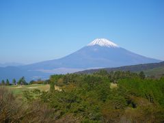 富士山と戯れる秋の箱根峠