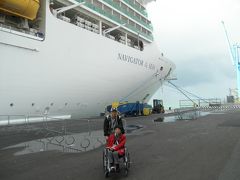 車椅子の妻と地中海クルーズ