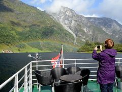 ★ノルウェー旅（３） フロムからフィヨルド巡りフェリーでグドヴァンゲンへ