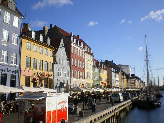 このツアーの最後の訪問先　デンマークのコペンハーゲンへオスロから船で渡りました。<br /><br />唯一フリータイムがある都市です。<br /><br />でもフリータイムはやはり1日じゃ足りなかったです。