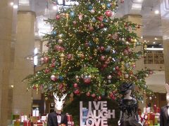 日本橋高島屋のクリスマス飾りを見る