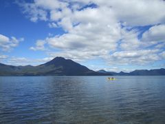 有志4人で初秋満喫。。。支笏湖周辺散策&樽前山登山