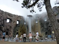 ４６．２０１２年夏休み５泊６日の北海道旅行　驚きの地熱パワー しかべ間歇泉公園