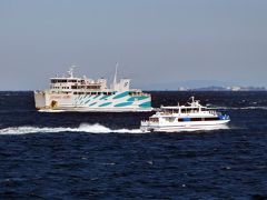 １４．秋の紀伊半島３泊旅行　伊勢湾フェリー 鳥羽～伊良湖の船の旅