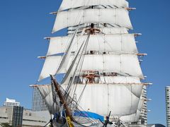 横浜を訪ねて(7)日本丸総帆展帆