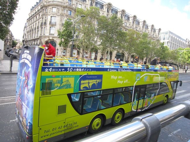 アパートホテルに泊まって 歩いたパリ ７ オープンバスに乗って市内観光 パリ フランス の旅行記 ブログ By Yoshieriさん フォートラベル