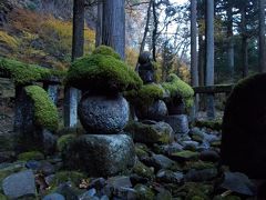 歴史遺産は、紅葉の中に佇んでいました～世々を経て　結ぶ契りの　末なれや　この滝尾の　滝の白糸　-文明十八年-～