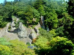 奥の細道を訪ねて第15回26那谷寺散策帰路：池・三重塔・鎮守堂・鐘楼