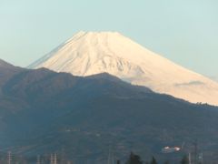 新富士～東京～新富士～静岡　２０１２．１１．２５　１４時間・４００KMの旅　～①新幹線から見えた富士山～
