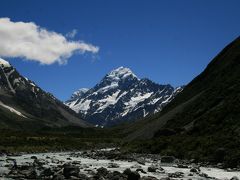 ニュージーランド航空ビジネスクラスで行くドライブ旅行④マウントクック(アオラキ)、テカポ