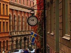 《路地裏ノスタルジー》 スウェーデンは秋化粧