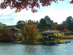 晴れの国　岡山（紅葉の日本庭園　岡山後楽園）