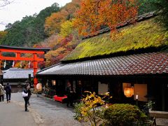 紅葉最盛時の京都　嵐山から鳥居本へ