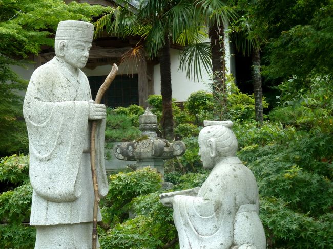 奥の細道を訪ねて第15回38金沢から同行した北枝との別れの場所・松岡天龍寺