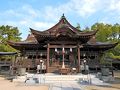 【国内100】2012.11東かがわ出張1-三本松ロイヤルホテル，割烹まつ本，白鳥神社，古い引田の街並み