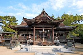 【国内100】2012.11東かがわ出張1-三本松ロイヤルホテル，割烹まつ本，白鳥神社，古い引田の街並み