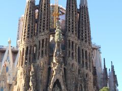 スペイン巡り　サグラダファミリア大聖堂見学編