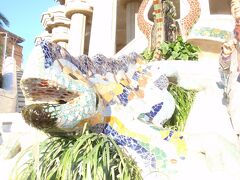 スペイン巡り：ガウディの設計で開発されたグエル公園　in バルセロナ編