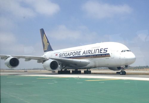 シンガポール航空(SQ) ビジネスクラス A380-800 成田ー
