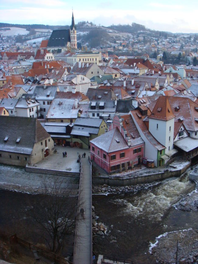 中欧旅行2日目は、ウィーンからチェスキークルムロフを観光しプラハへGO!