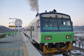 2012年12月韓国鉄道旅行6（京元線白馬高地駅へ）