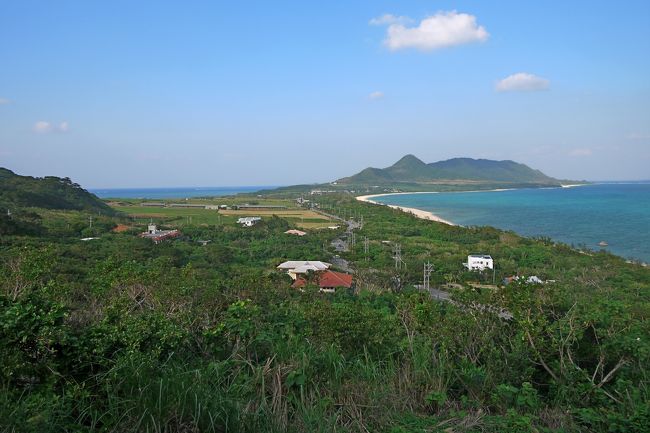 2012.12竹富島，石垣島旅行5-石垣島へ，国道390号線を北へ，うみそらcafe，玉取崎展望台