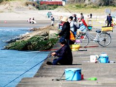 片貝海岸の防波堤から大物を狙う！（千葉県九十九里浜）