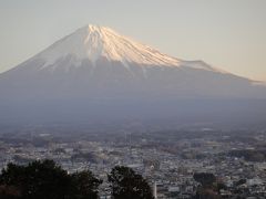 富士宮からの富士山（２０１３年お正月）